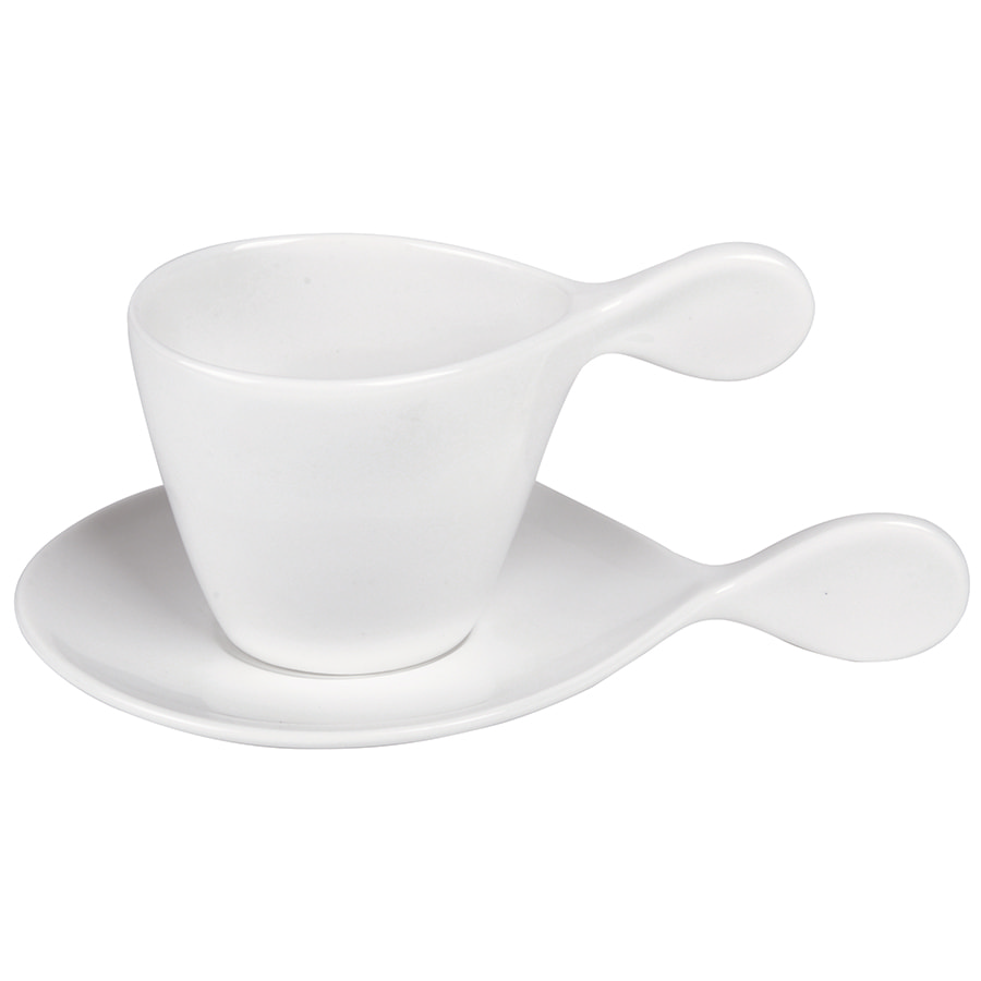 Чайная пара Бесконечность в подарочной упаковке, 19,3х12,2х9,8см,180мл,фарфор