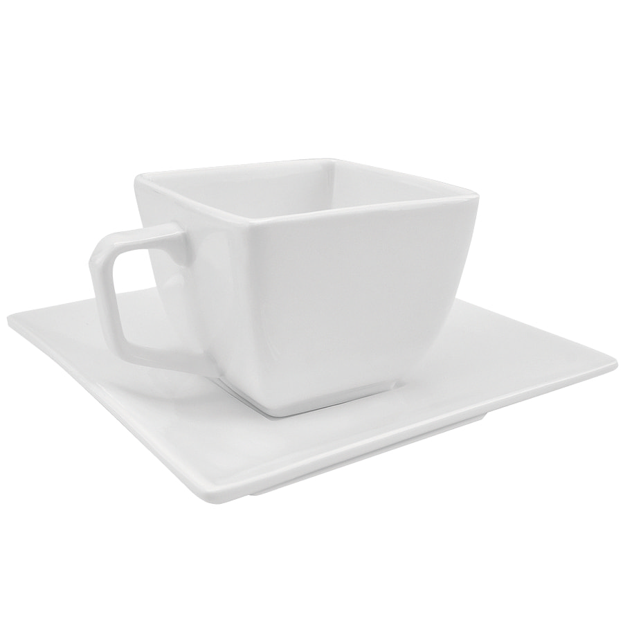 Чайная пара Вдохновение; 180 мл; фарфор; деколь