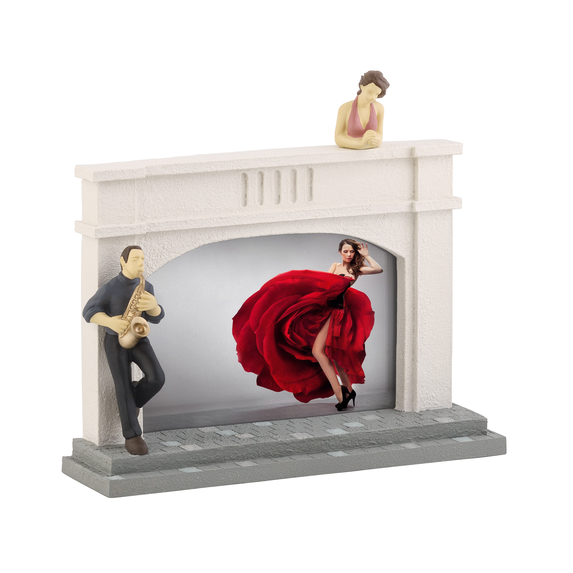 Фоторамка Мелодия любви, белый