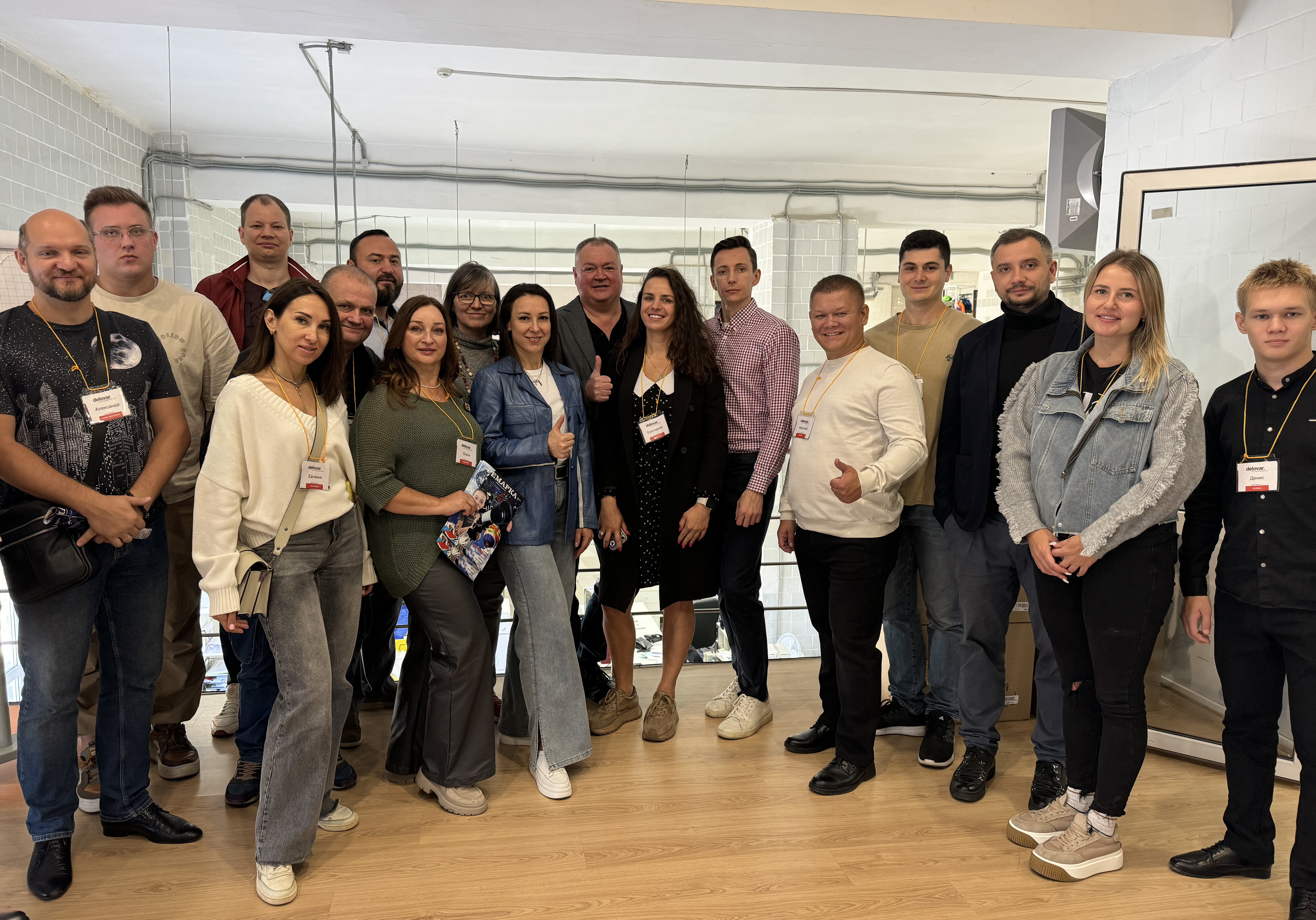 Предприниматели на экскурсии в нашем офисе и на производственных участках